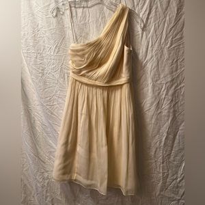 J Crew Petite One Shoulder Cocktail Dress